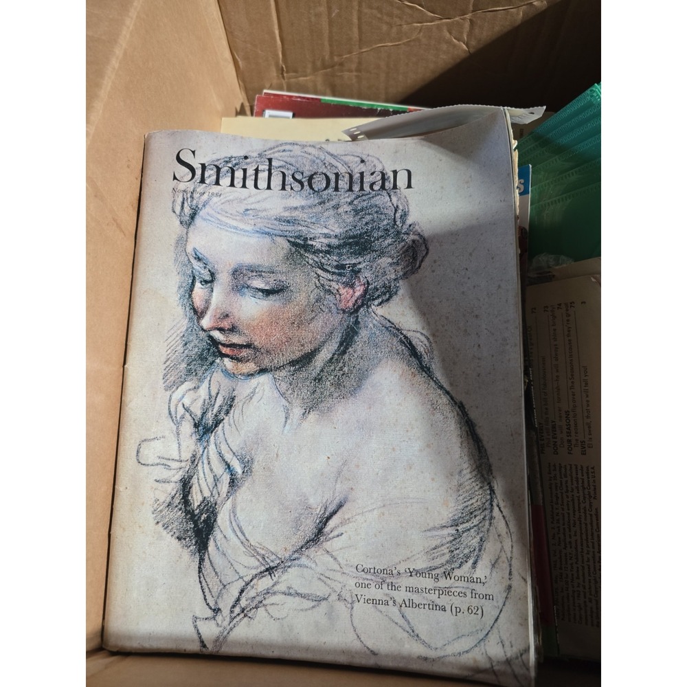 Smithsonian Magazine Back Issue November 1984 Young Woman Vienna's Albertina